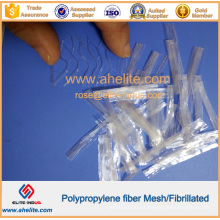 Fibra fibrilada de polipropileno de alta resistencia
